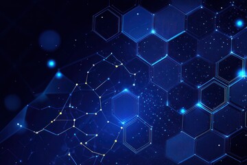 Abstract Digital Network Background