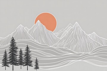 International mountain day landscape.