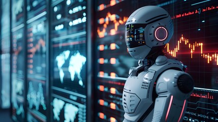 Futuristic Robotic Advisor Providing Real Time Financial Growth Analysis on Holographic Market Interface