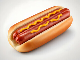 Closeup of the hot dog