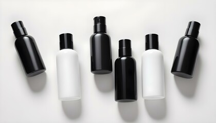 Variety Skincare Products Displayed Assortment Beauty Wellness Items