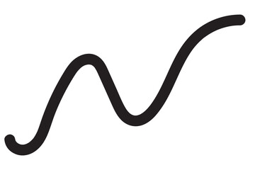 Wavy, waving line(s). Billowy, undulating zigzag, crisscross stripes