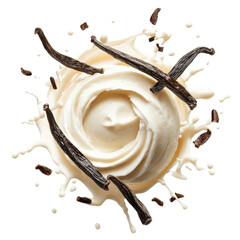 Vanilla Bean Splash in Milk Cream