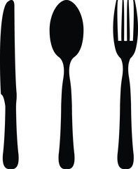 restaurant spoon, Fork spoon, Dinner knife, spoon set