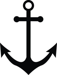 Anchor icon, Anchor symbol, Ship Anchor sign vector