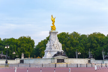 Queen Victoria monument near Buckingham palace in London, England