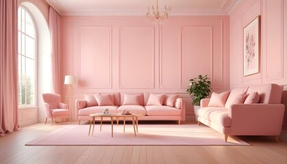 Photo interior modern design room 3d illustration;