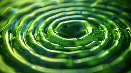 Digital Vortex: A mesmerizing abstract close-up of a swirling green digital vortex, evoking feelings of depth, complexity, and the interconnectedness of technology. The vibrant green hues and intricat