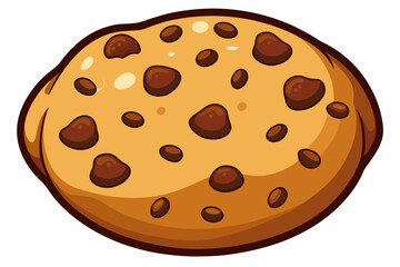 Illustration vector food cookies chocolate