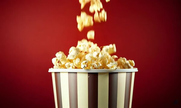 popcorn in a bucket