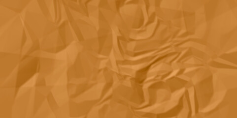 Abstract brown crumpled paper texture background. white fabric crushed textured crumpled. brown wrinkly backdrop paper background. brown paper texture material. panorama grunge wrinkly paper texture.