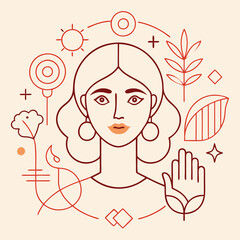  Minimalist Line Art Single-line art design