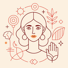  Minimalist Line Art Single-line art design