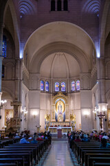 interior of church