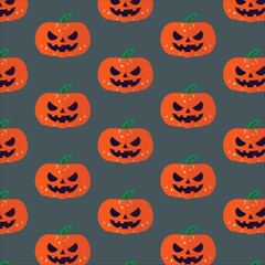 Halloween pumpkin pattern
