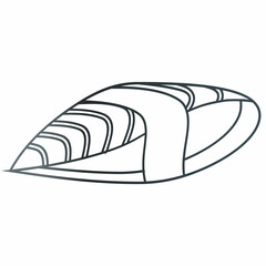 Sushi and rolls, Asian food. decoration.