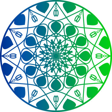 recommend clip art: abstract mandala art, gradient color mandala, Mandala Line Illustration, Mandala Pattern Designs