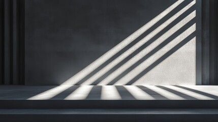 Obraz premium Geometry Harmony Minimalist Abstract Shapes in Perfect Balance