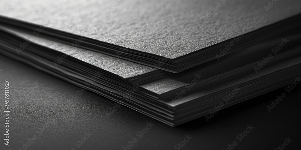 Aufkleber a close-up of three dimensional stacked papers with a focus on the intricate pattern and detail.