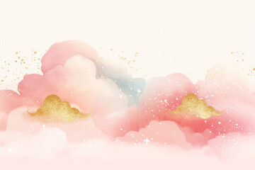 Fototapeta premium PNG Cloud backgrounds abstract pattern.