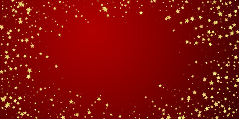 Magic stars vector overlay.  Gold stars scattered