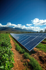 Sources of alternative energy. AI generative.