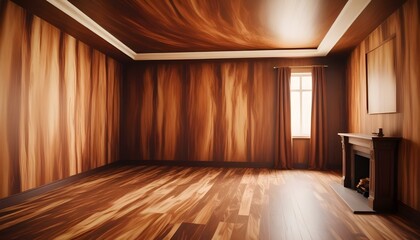 Fototapeta premium Photo interior modern design room 3d illustration;