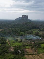 Fototapeta premium Lion Rock in Sigiriya, Sri Lanka