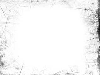 Fototapeta premium scratched at the edges on a transparent background