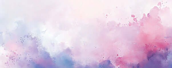 Fototapeta premium An explosion of pastel paints in gentle hues of lavender, blush pink, and pale blue, with a matte finish and soft splatters for a serene, artistic effect.