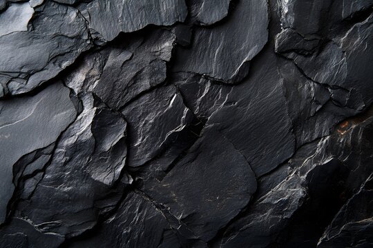 Black or dark gray rough grainy stone texture bacground