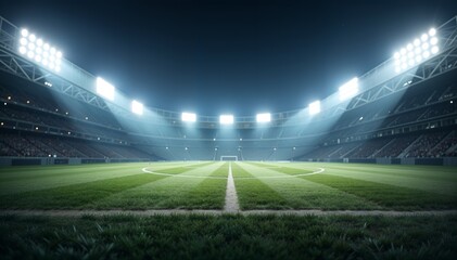 stadium lights and spotlights