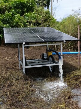 solar water pump solar panal
