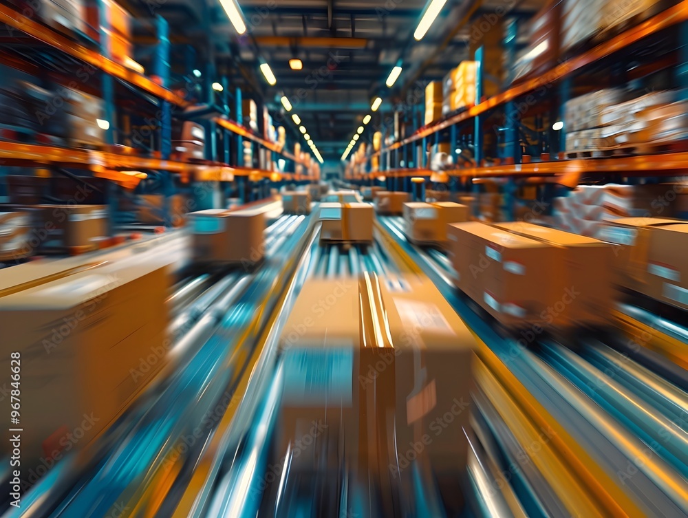 Aufkleber dynamic warehouse sorting and dispatch during high demand flash sale