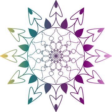 recommend clip art: Mandala Pattern Designs, gradient color mandala, abstract mandala, Mandala Line Illustration