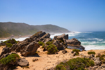 Eine Reise durch Südafrika. Robberg Nature Reserve in der Nähe von Plettenberg.