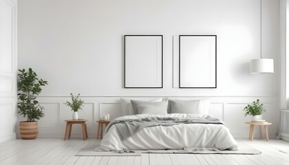 Photo interior modern design room 3d illustration;