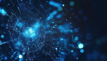 Obraz premium Abstract Digital Network