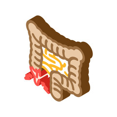 appendectomy surgery isometric icon vector. appendectomy surgery sign. isolated symbol illustration