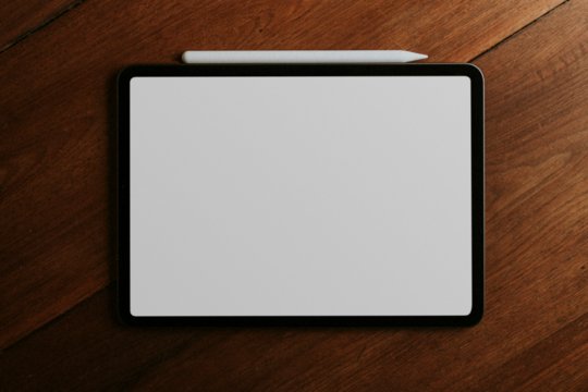 Digital tablet screen png mockup transparent - Powered by Adobe