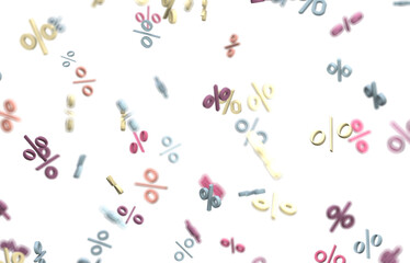 percent sign percentage icon interest rate