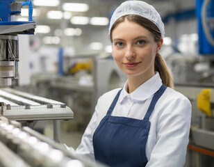 Pracownik produkcji praca na taśmie