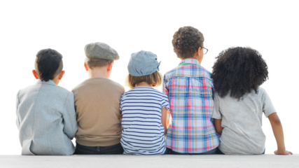 Kids png element, transparent background