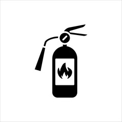Fire Extinguisher icon. Trendy linear Extinguisher logo concept on white background.