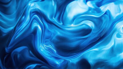 Obraz premium Liquid abstract wave, etheral curves, liquid form