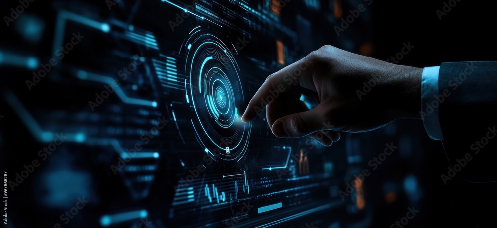 Poster digital interface interaction