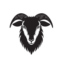 Sheep in cartoon, doodle style . Image for t-shirt, web, mobile apps and ui. Isolated 2d vector illustration in logo, icon, sketch style, Eps 10, black and white. AI Generative