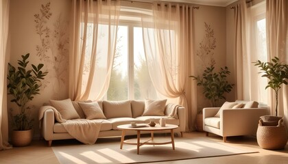 Photo interior modern design room 3d illustration;