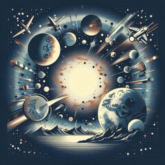 PNG halftone overlay effect, transparent background
