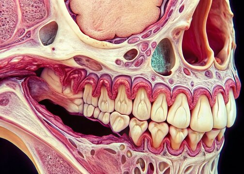 maxillary bone histology
